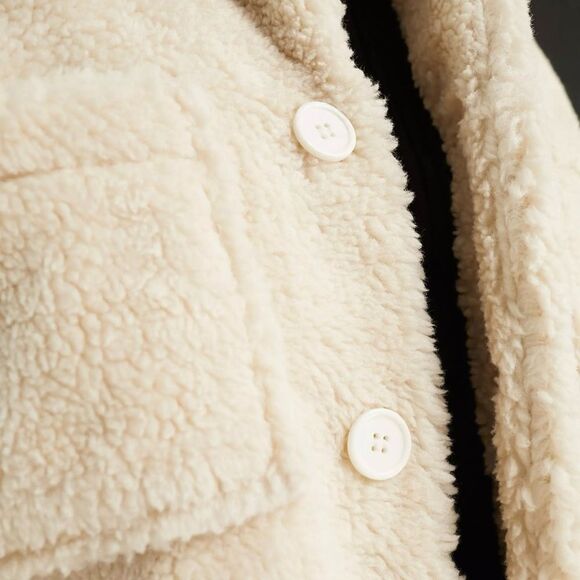 Harry‎ Brown Borg jacket Cream 2XL NWT IN PACKAGE - Picture 3 of 7